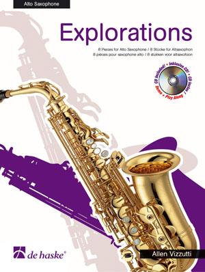 Explorations - 8 Pieces for Alto Saxophone - pro altový saxofon